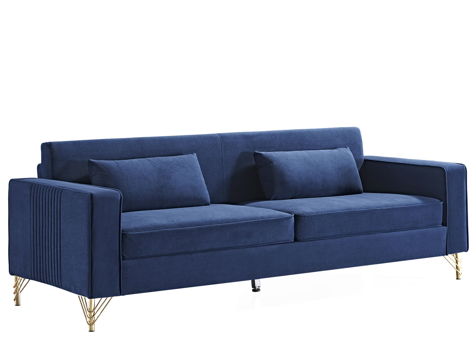 Aesthetic 3 Seater Couch With Classic Modern Appeal And Luxurious Soft Comfort