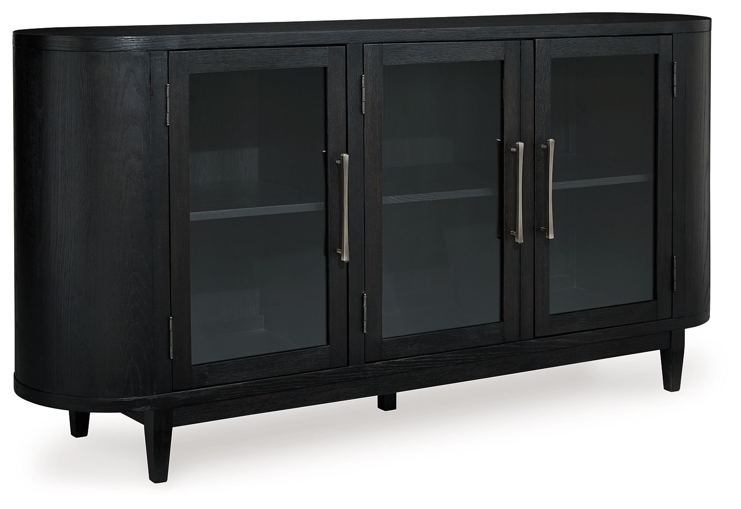 Signature Design by Ashley® Rowanbeck - Black - Dining Room Server | Meri Furniture
