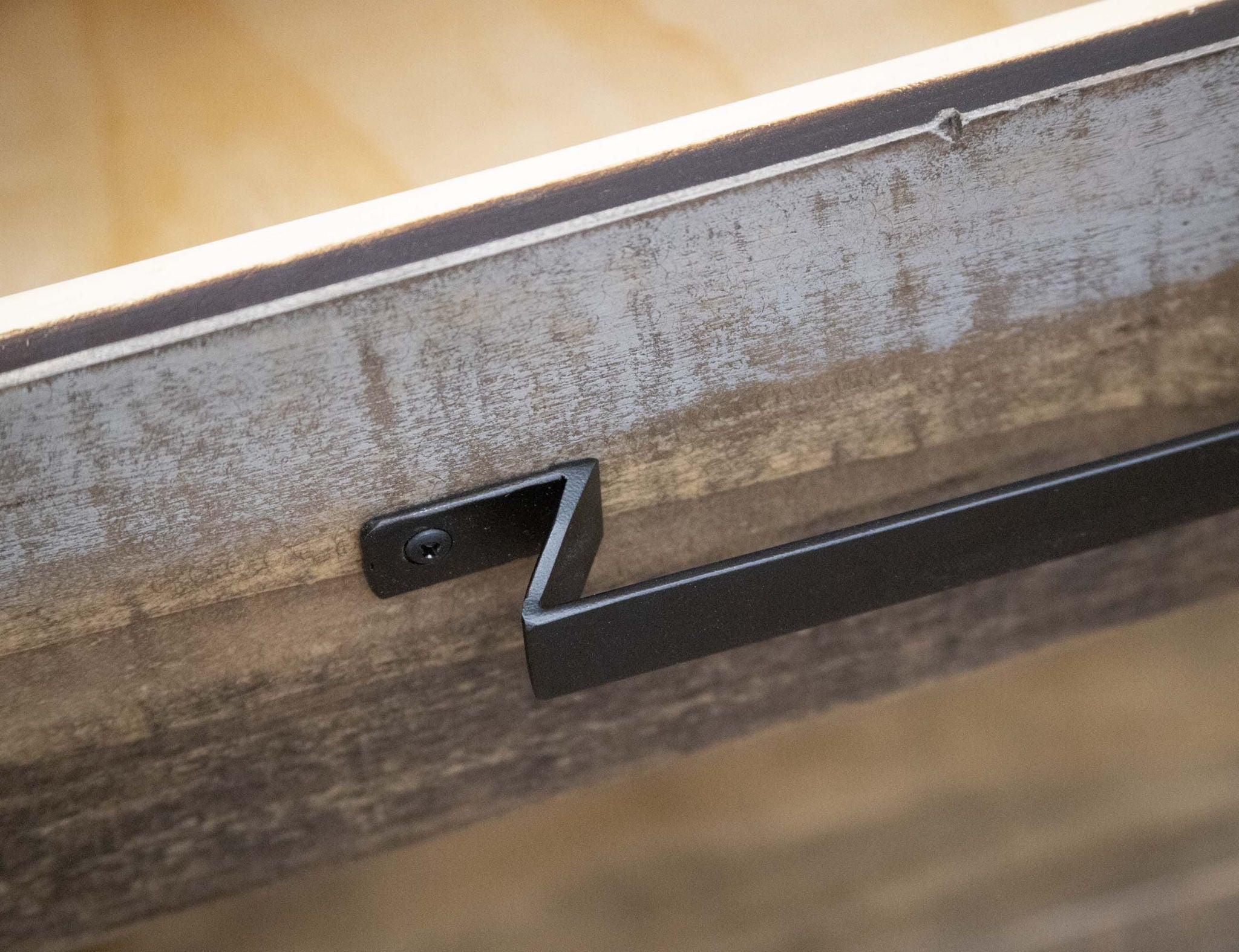 Loft - End Table - Two Tone Gray / Brown