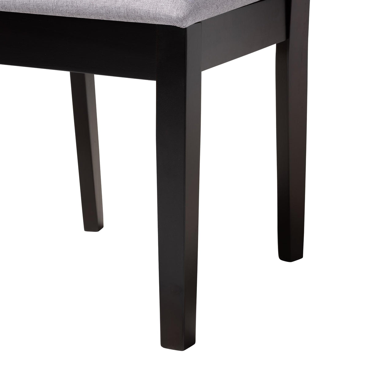 Rita Modern Grey and Dark Brown Finished Wood 5-Piece Dining Set