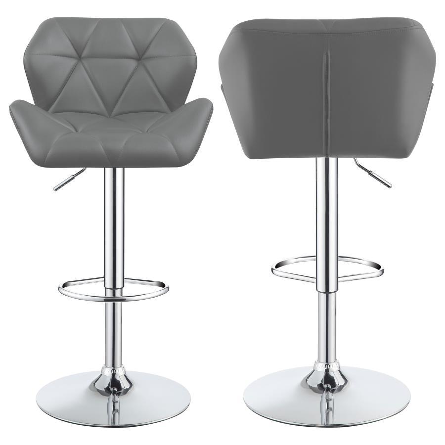 Coaster Fine Furniture Berrington - Upholstered Adjustable Bar Stools (Set of 2) | Meri Furniture