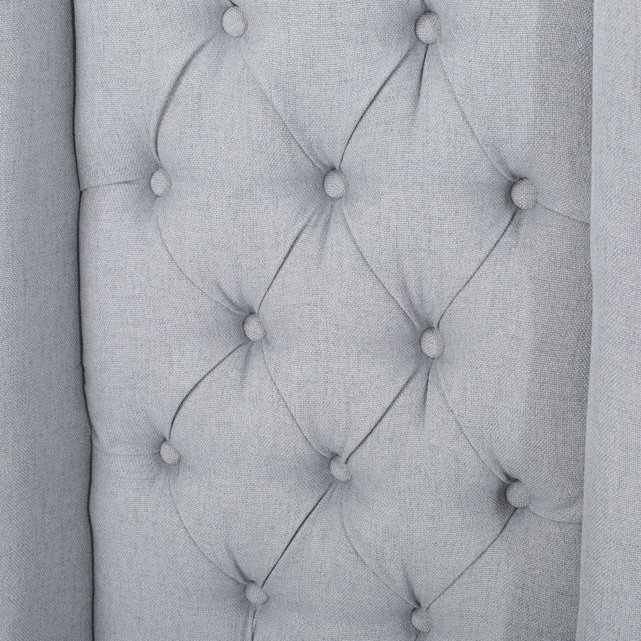 Sophisticated Tufted Dining Chair With High Back Design