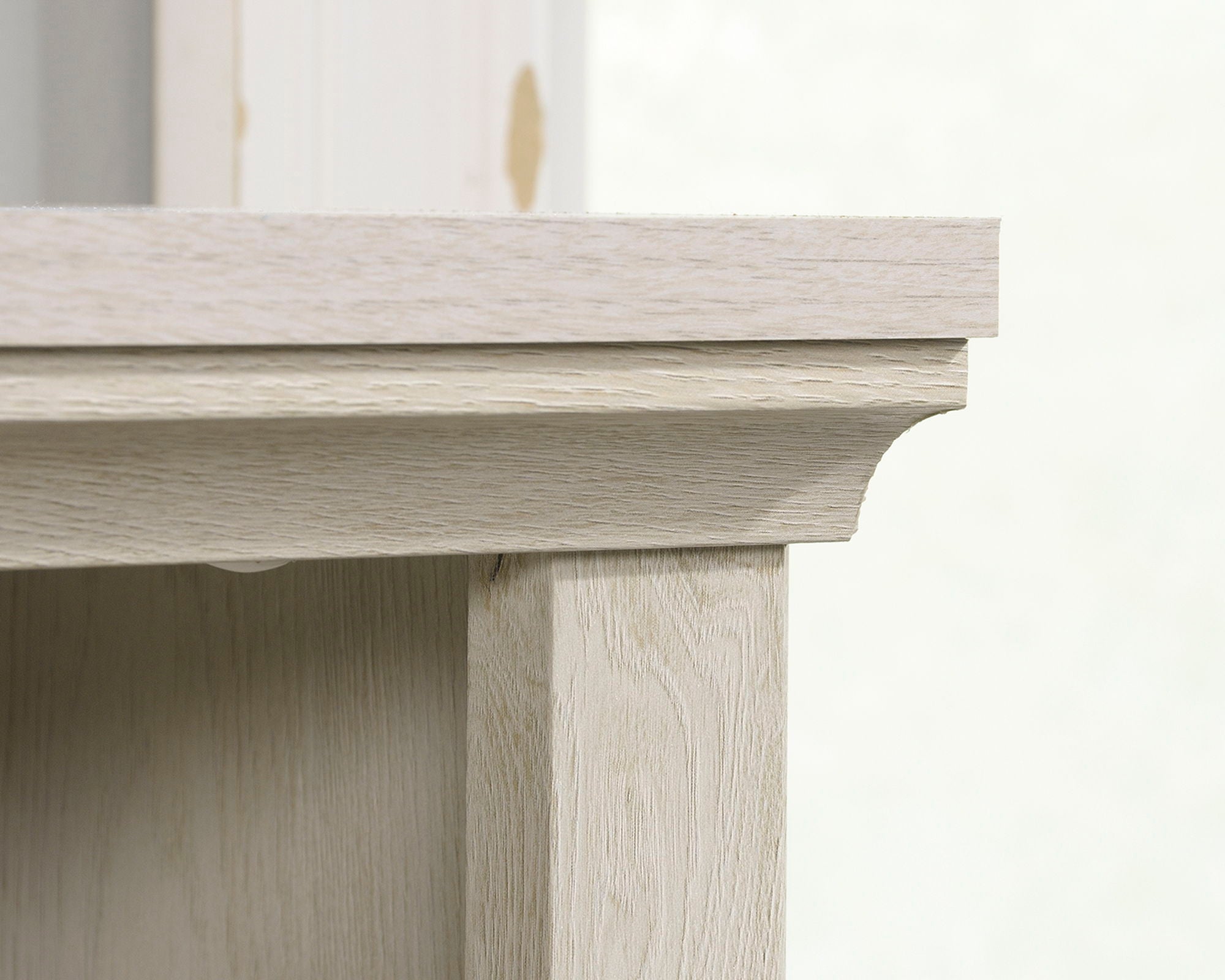 2-Shelf Bookcase Chalked Chestnut