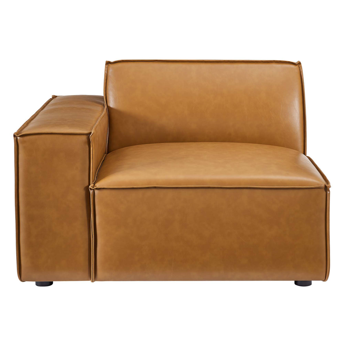 Restore 3-Piece Vegan Leather Sofa by Modway