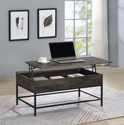 Cliff 39"W Brown Lift Top Coffee Table