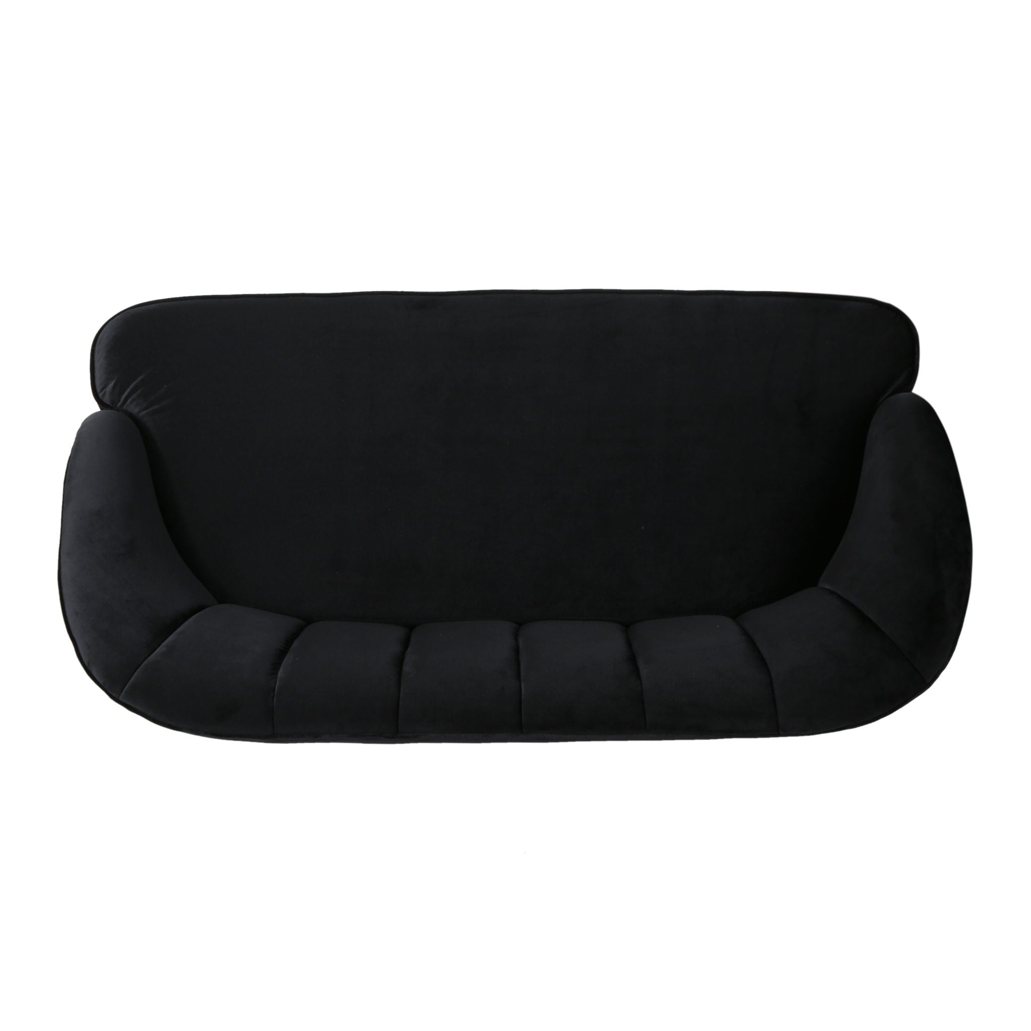 Modern Classic Shell Backed Loveseat