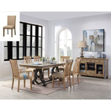 ACME Nathaniel - Dining Table - Maple | Meri Furniture