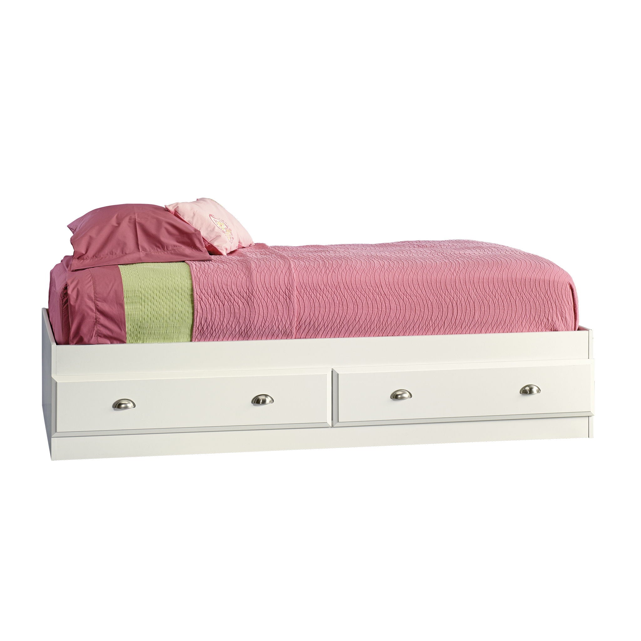 Shoal Creek Twin Mate's Bed in Soft White