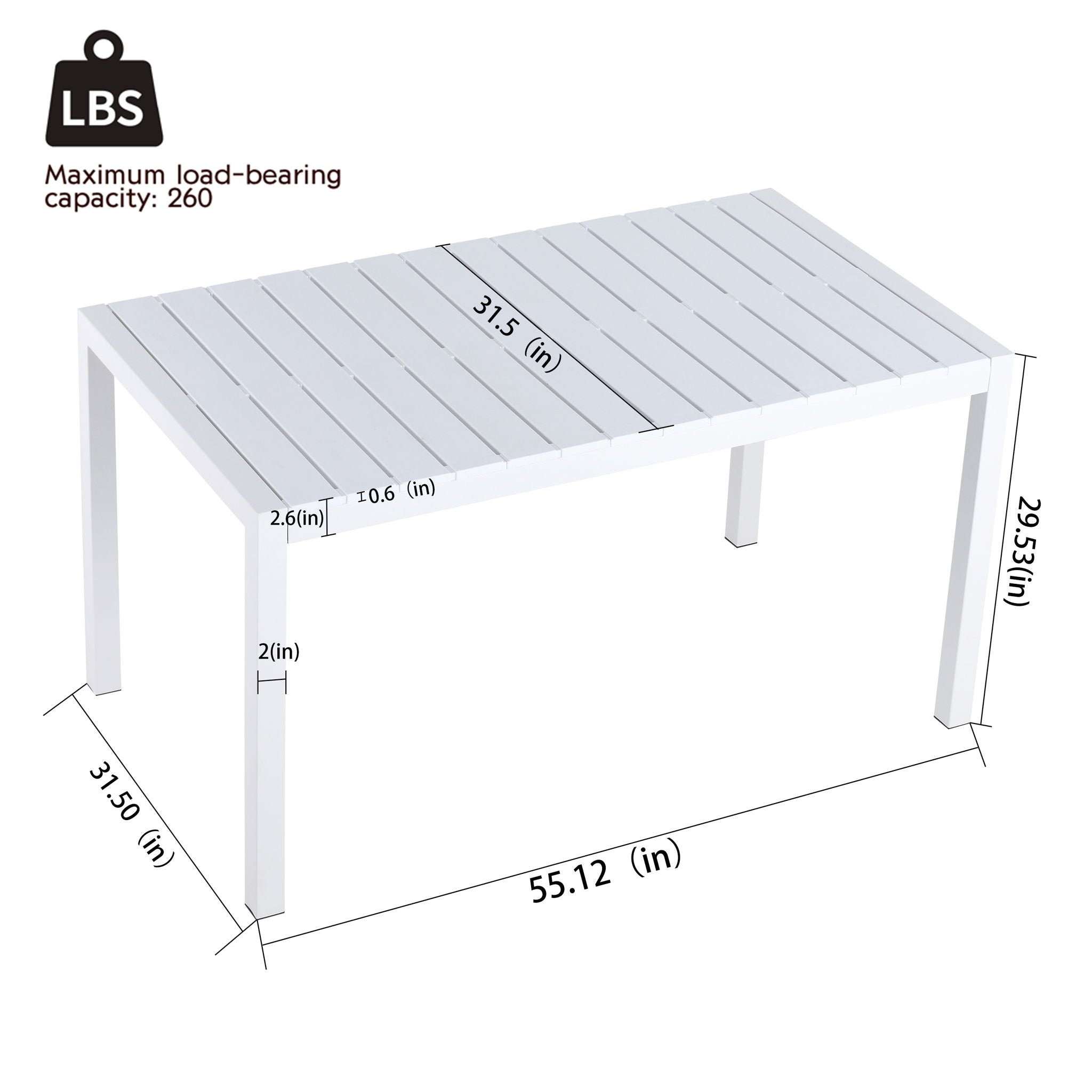 4 Piece Set Of Modern Striped Color- Blocking Single Chairs With Long Table
