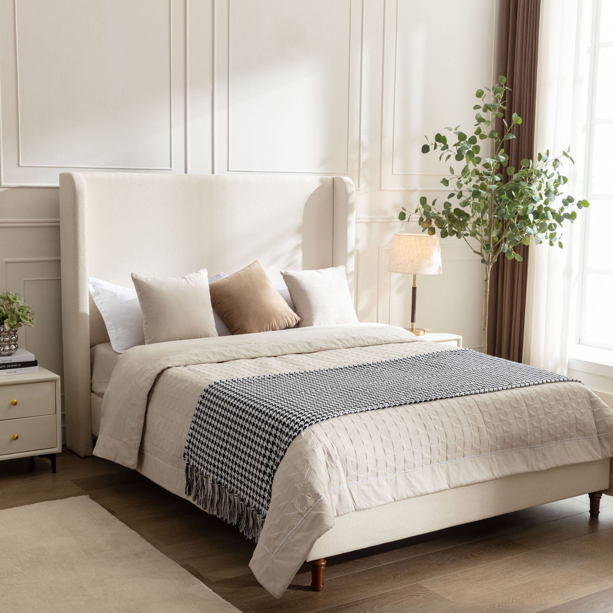 Harper - Tall Headboard Upholstered Bed
