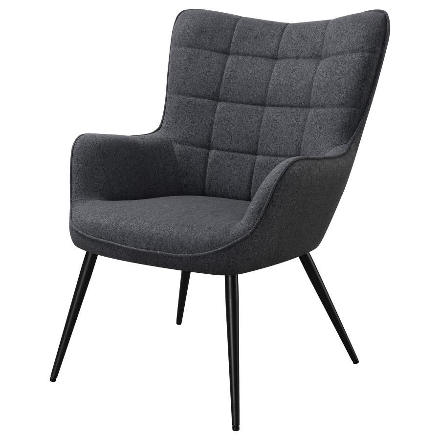 Coaster Fine Furniture Isla - Upholstered Flared Arm Tufted Accent Chair | Meri Furniture