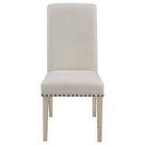 Salem - Fabric Upholstered Dining Side Chair (Set of 2) - Beige