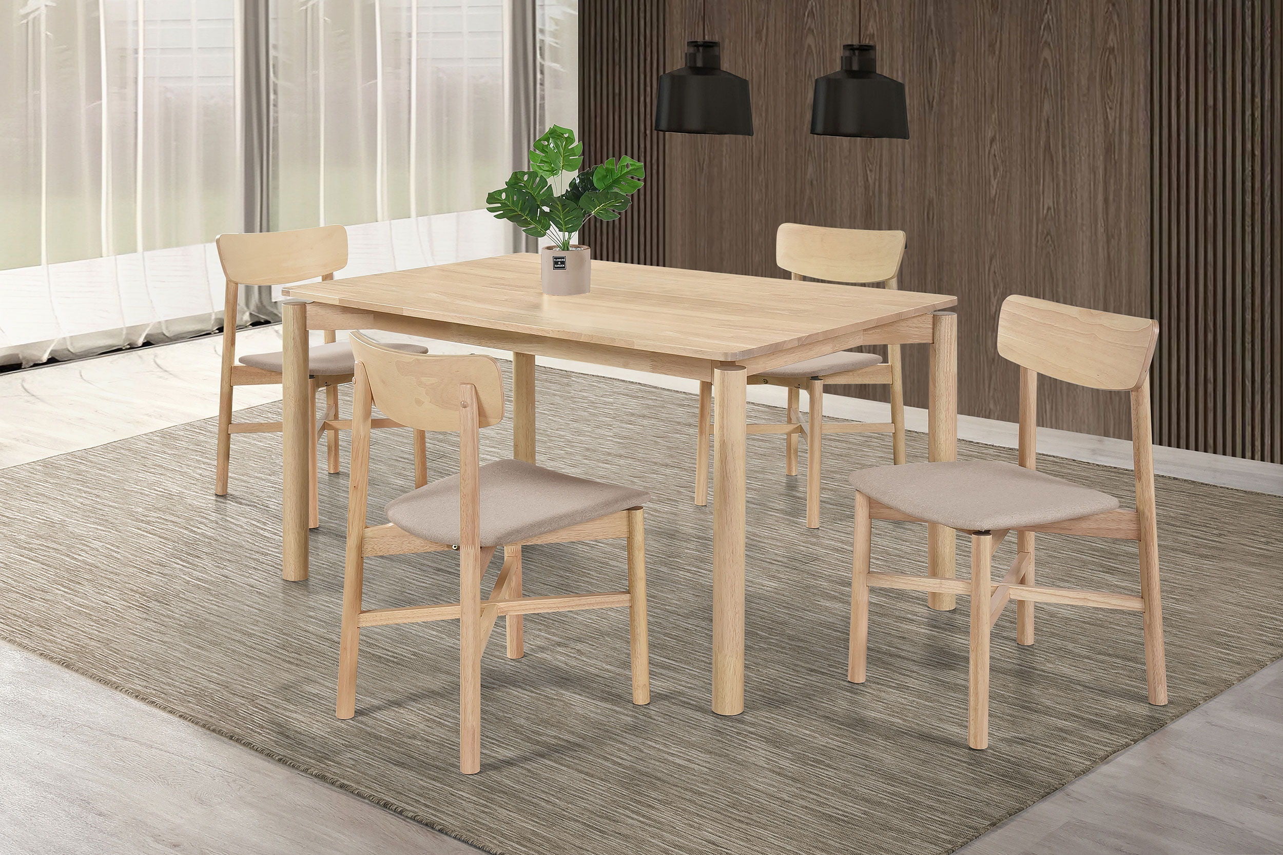 Coaster Fine Furniture Parkridge - Wood Dining Set | Meri Furniture