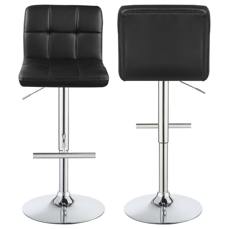 Coaster Fine Furniture Lenny - Upholstered Adjustable Bar Stool (Set of 2) | Meri Furniture