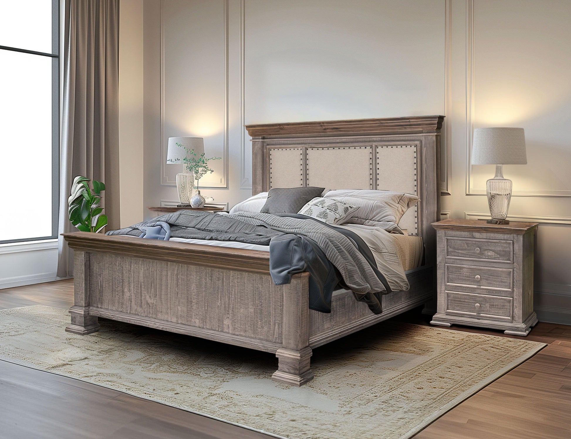 International Furniture Direct Catalina - Chest - Weathered Gray | Meri Furniture
