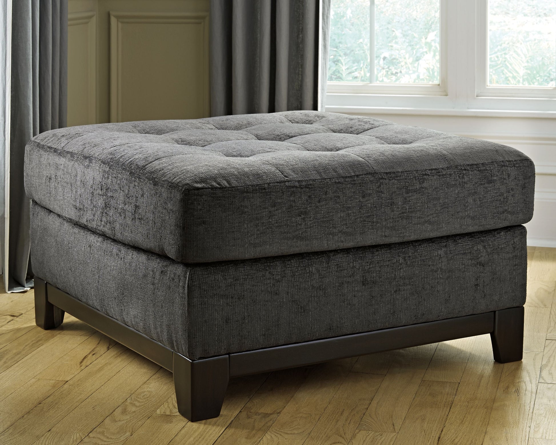 Ashley Furniture Reidshire - Steel - Oversized Accent Ottoman | Meri Furniture