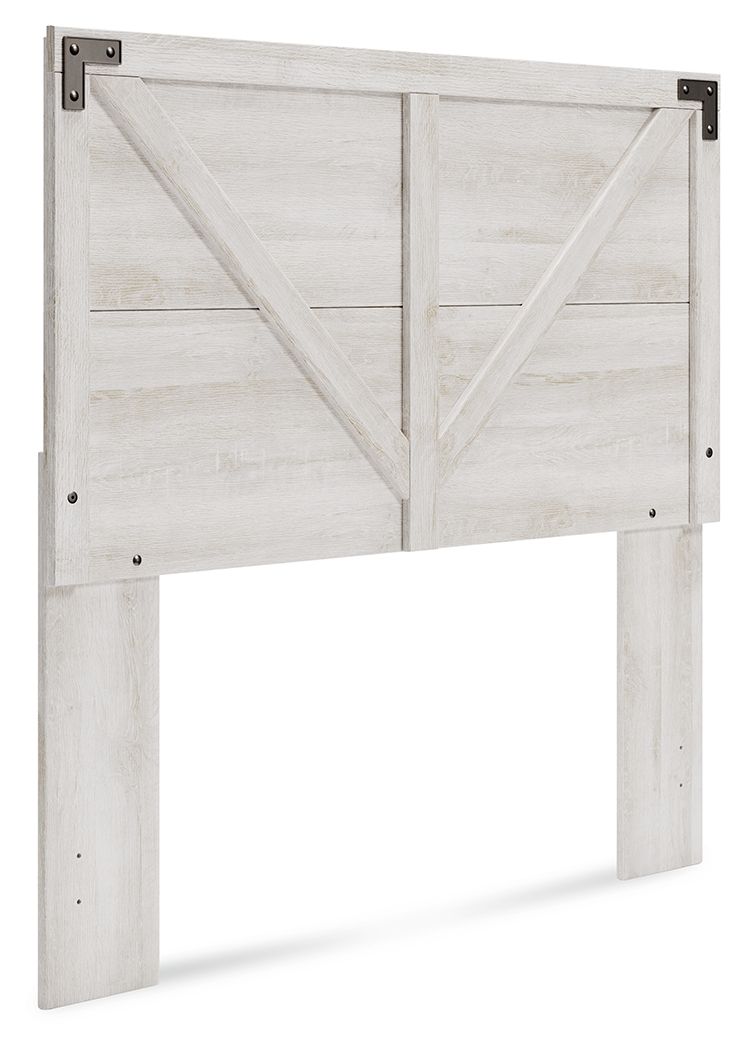 Signature Design by Ashley® Shawburn - Crossbuck Panel Headboard | Meri Furniture