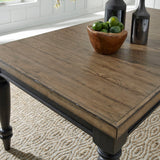 Liberty Furniture Harvest Home - Rectangular Leg Table - Light Brown | Meri Furniture