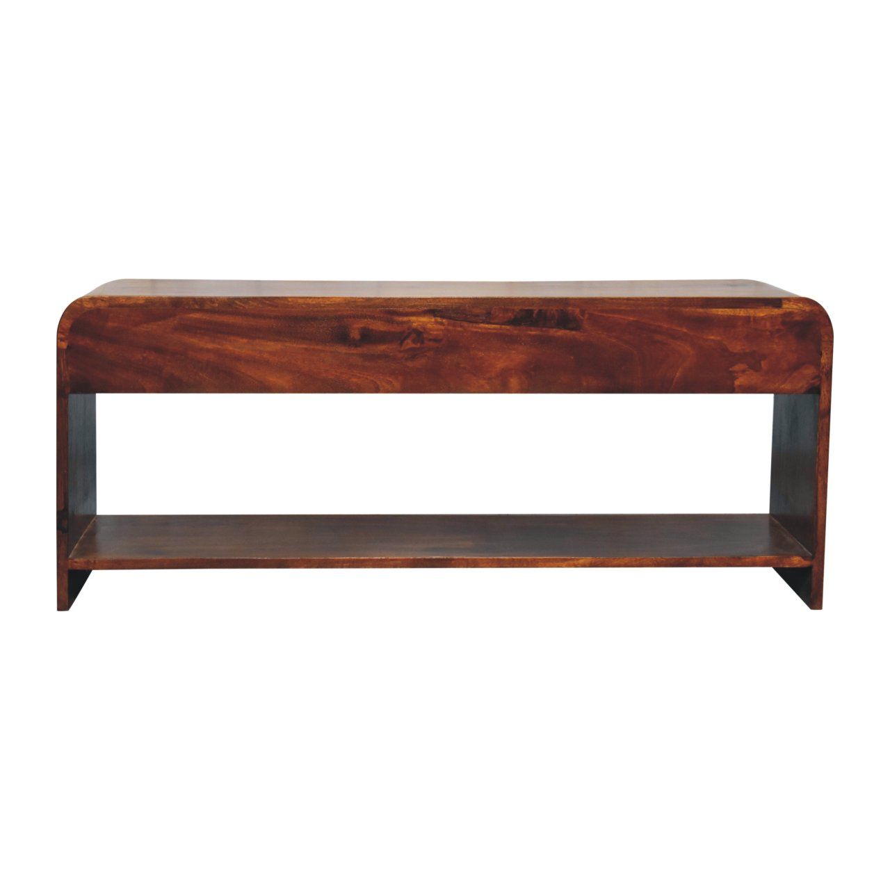 Aspen - Slim Media Unit - Dark Brown