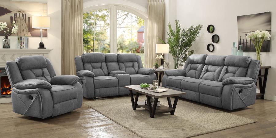 Coaster Fine Furniture Higgins - Upholstered Motion Reclining Sofa Set | Meri Furniture
