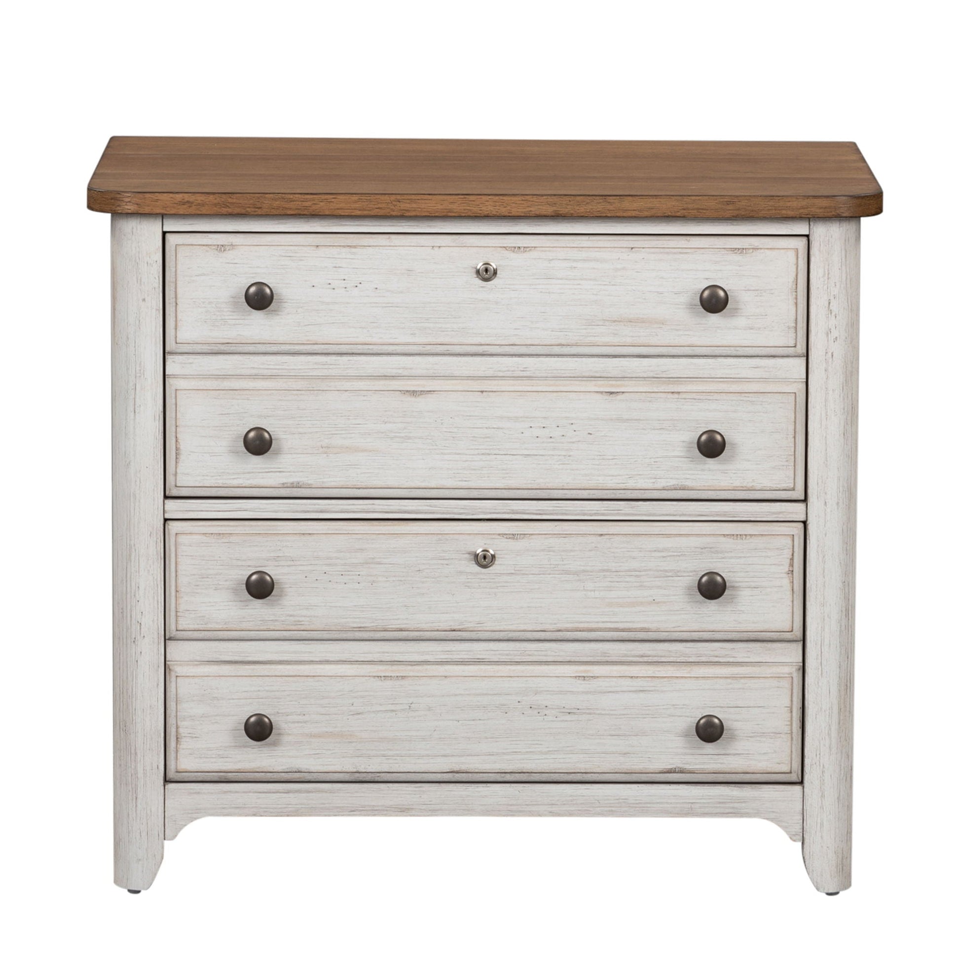 Liberty Furniture Farmhouse Reimagined - Lateral File - White | Meri Furniture