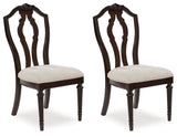 Lavinton - Tan / Brown - Dining Upholstered Side Chair (Set of 2)