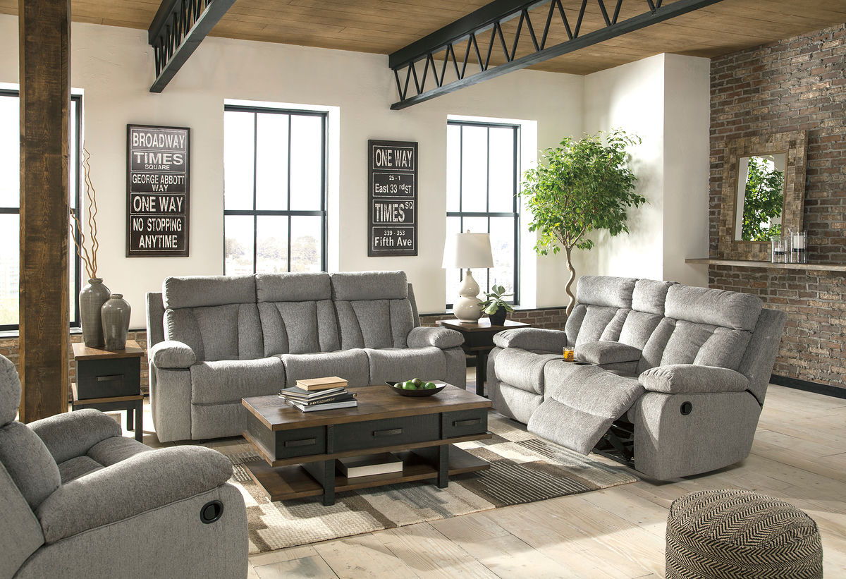 Signature Design by Ashley® Mitchiner - Reclining Living Room Set | Meri Furniture