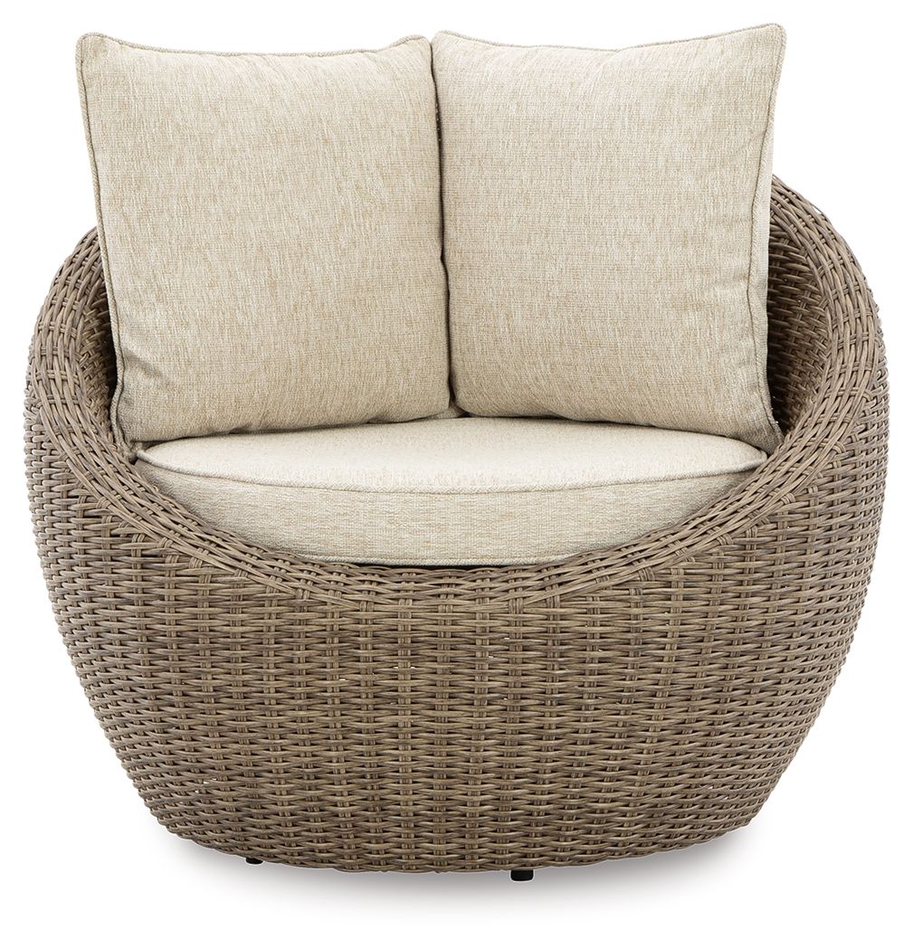 Signature Design by Ashley® Danson - Swivel Lounge With Cushion | Meri Furniture