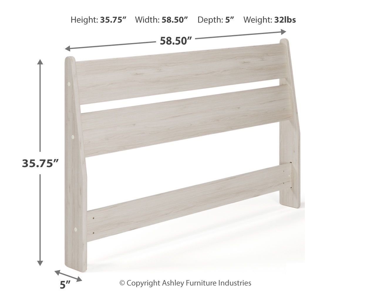 Ashley Furniture Socalle - Panel Headboard | Meri Furniture