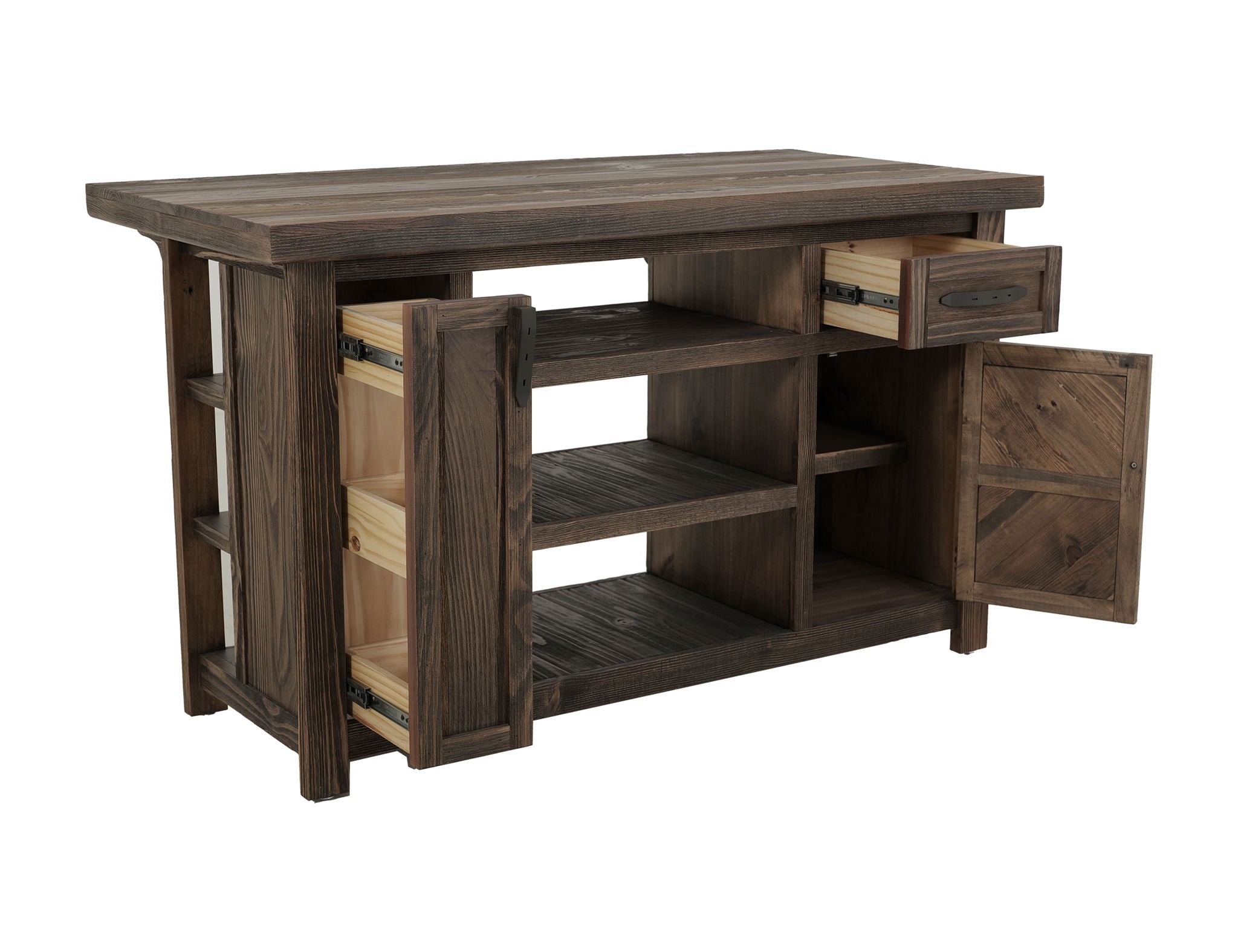 Dutton - Kitchen Island - Rookwood Brown