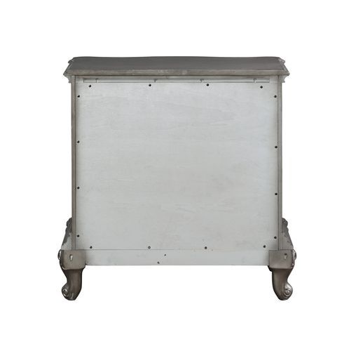 Ausonia - Nightstand - Antique Platinum - Finish