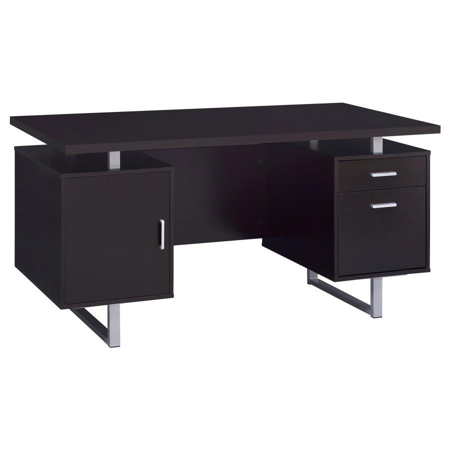 Coaster Fine Furniture Lawtey - 2-Drawer Computer Desk | Meri Furniture