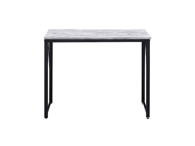 ACME Simple, bold, and appealing, the Zaidin Desk will give your workplace a distinct look with rustic industrial style. | Meri Furniture