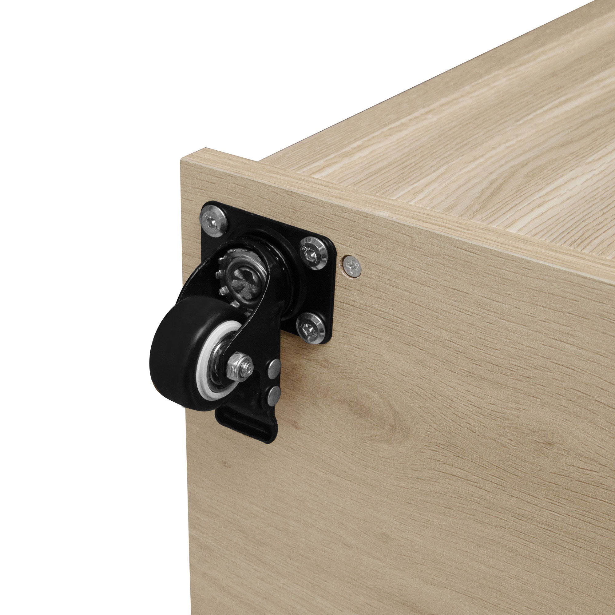 Kitchen Island Cart, Rolling Serving Utility Trolley Cart Modern Kitchen Island With Storage Drawer Wine Rack Lockable Casters, Kitchen Cart For Kitchen, Dining Room, Bar Living Room - Natural