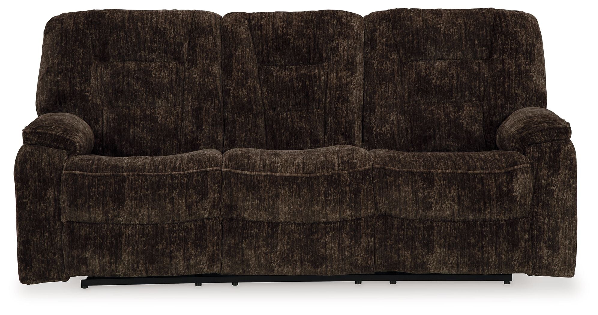 Signature Design by Ashley® Soundwave - Reclining Sofa W/Drop Down Table | Meri Furniture
