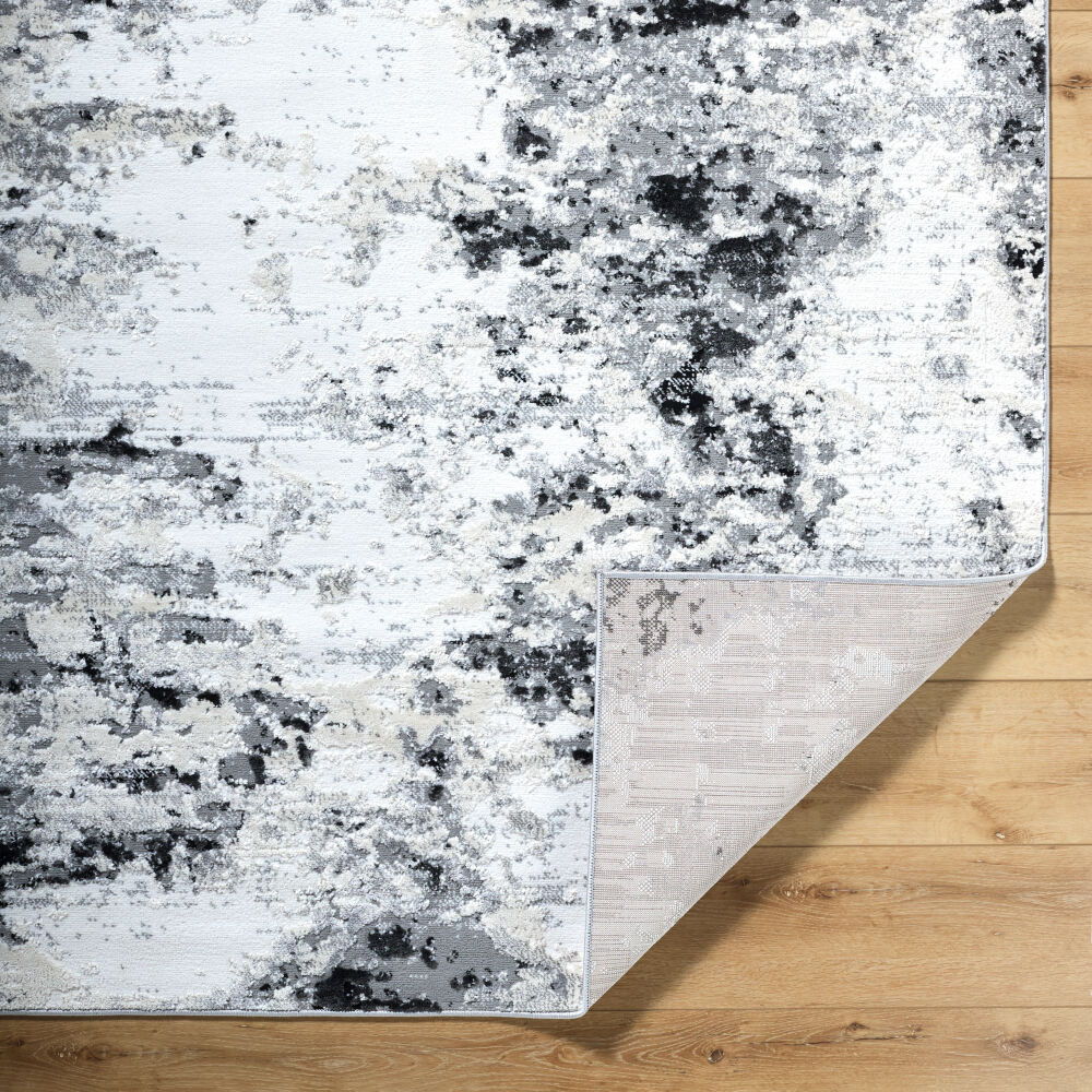 Siyah Machine Woven Rug