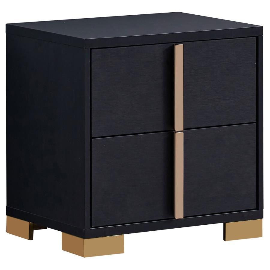Coaster Fine Furniture Marceline - 2-Drawer Nightstand | Meri Furniture