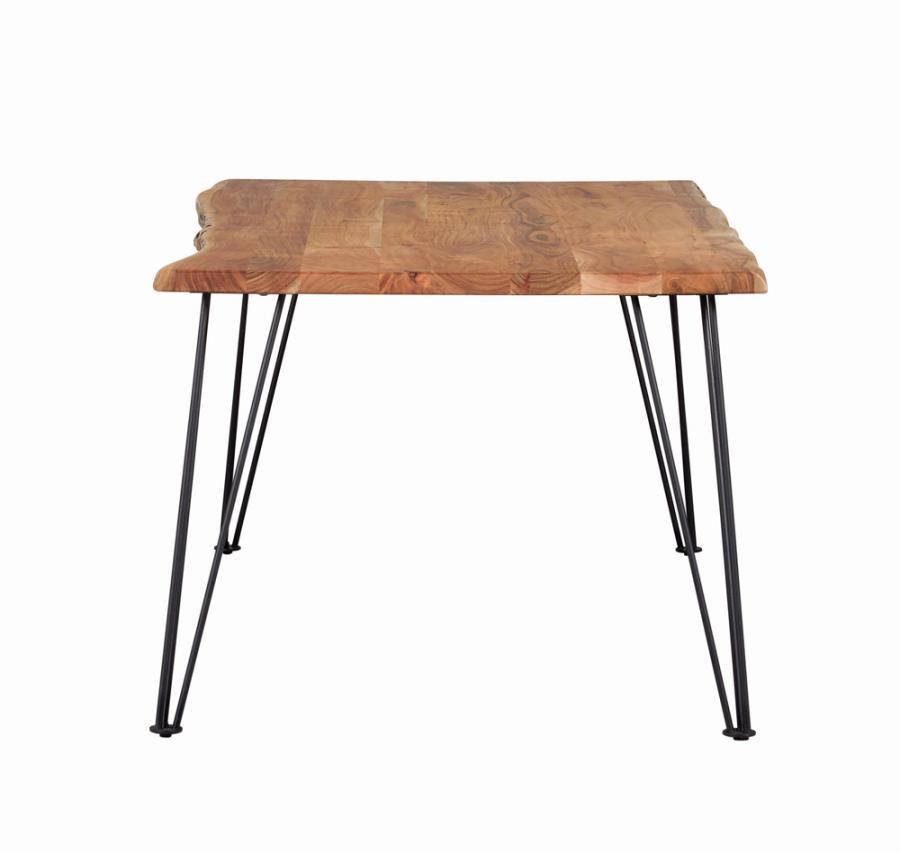 Coaster Fine Furniture Sherman - Live Edge Dining Table - Natural Acacia | Meri Furniture