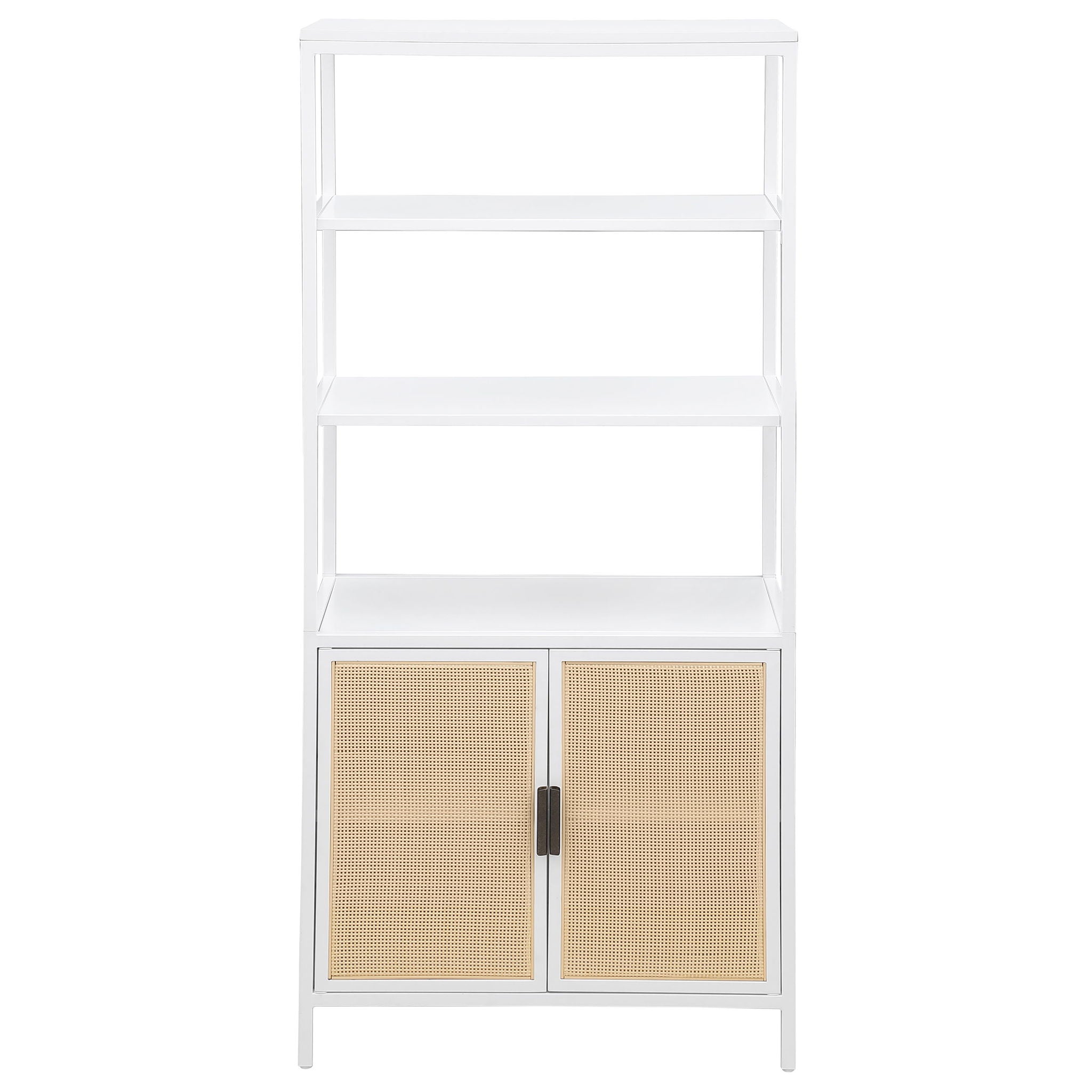 Kenneth - 3 Shelf Radio Weave Accent Cabinet
