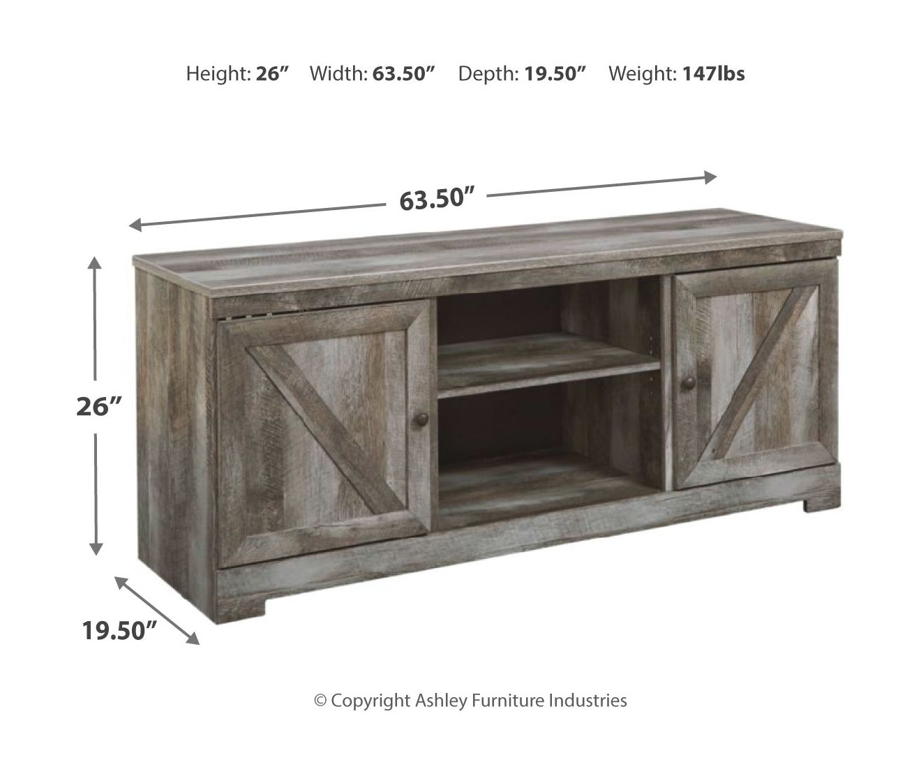 Signature Design by Ashley® Wynnlow - Home Entertainment Set | Meri Furniture