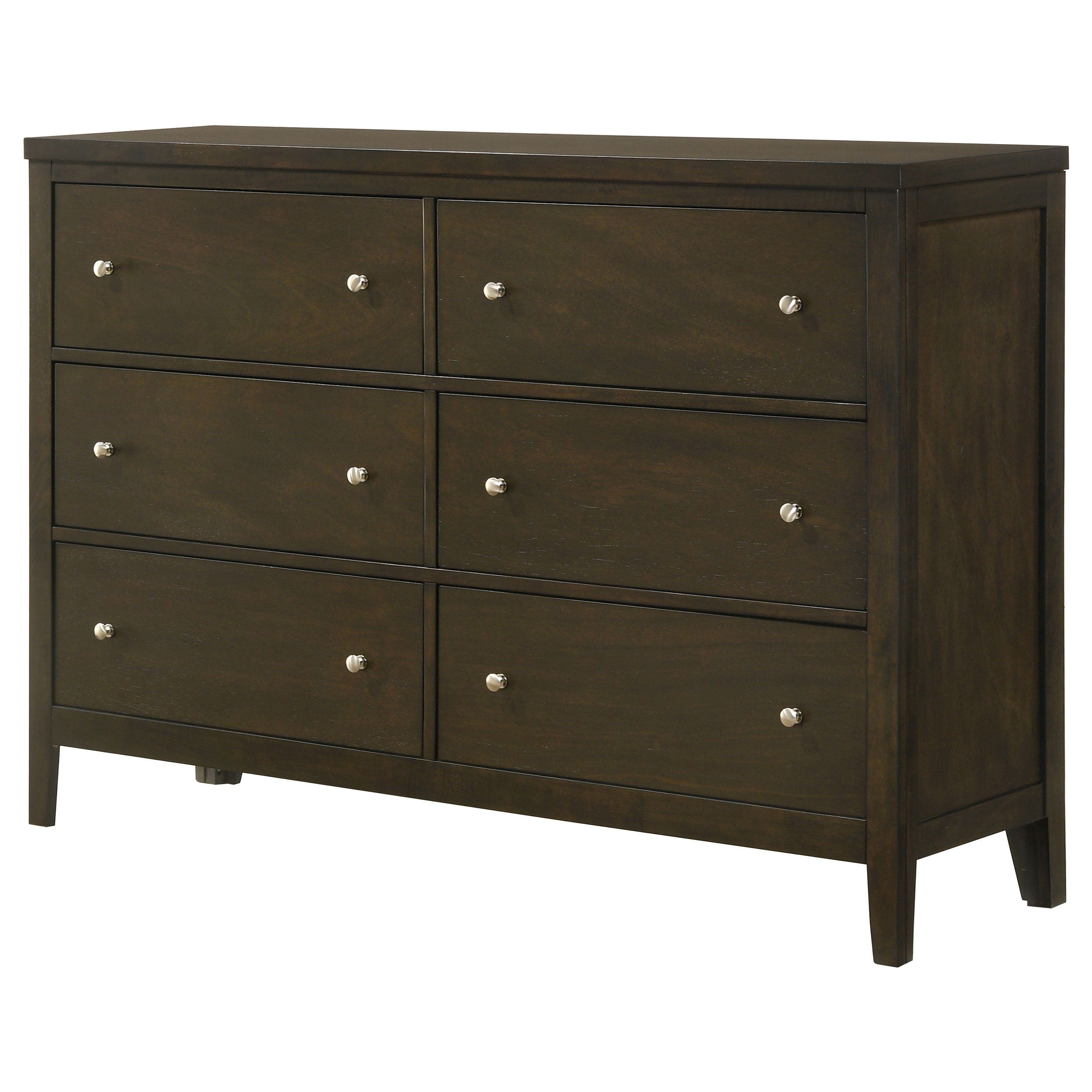 Coaster Fine Furniture Wilkes - 6-Drawer Dresser Cabinet - Dark Cocoa | Meri Furniture