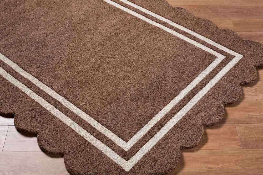 Scalloped Handmade Rug
