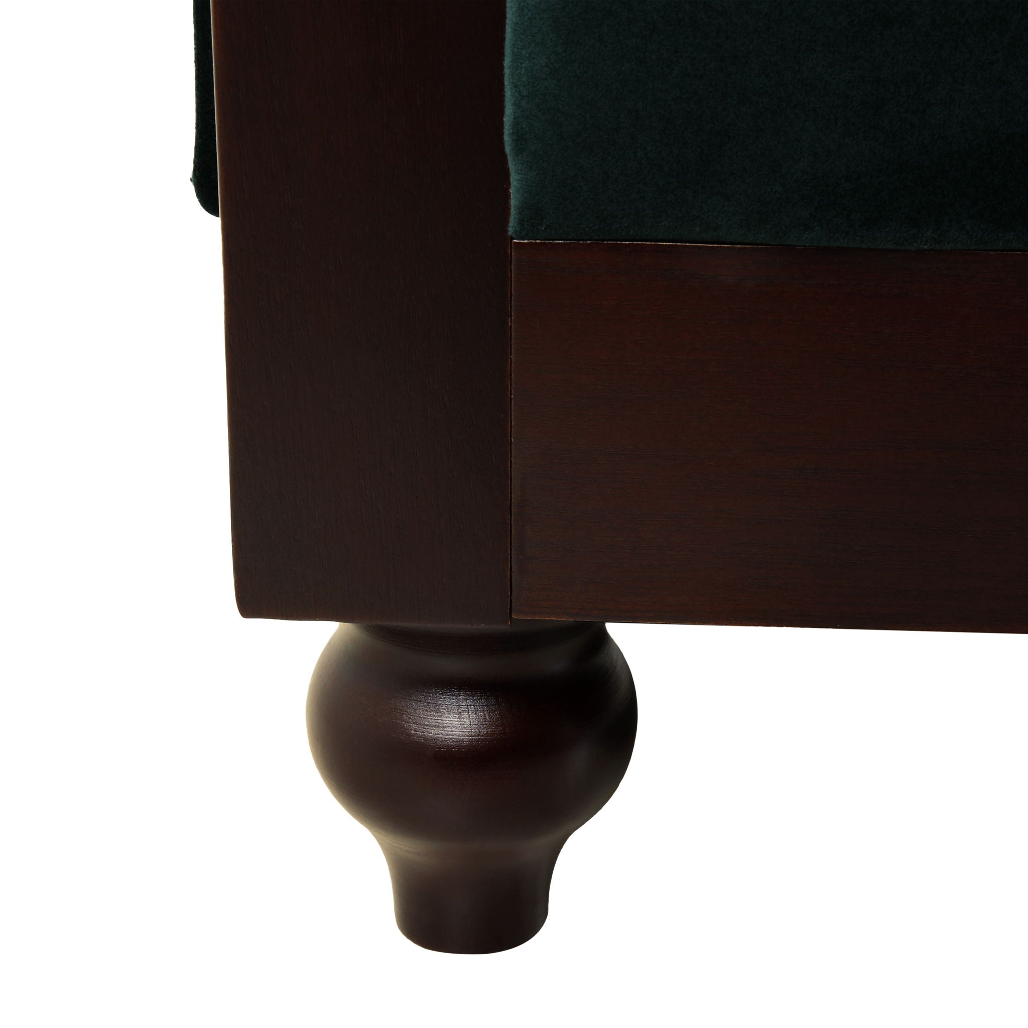 Chesterfield Velvet Loveseat Sofa, 2 Person Rolled Arm Upholstered Couch