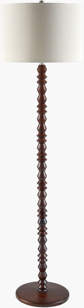 Padauk Accent Floor Lamp