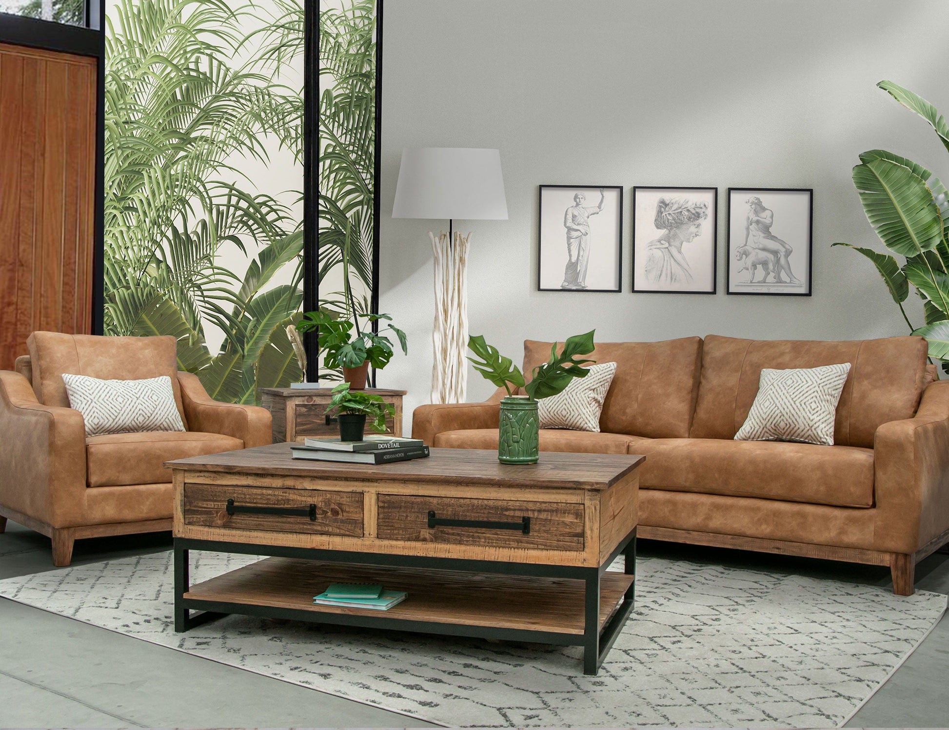 International Furniture Direct Olivo - Sofa | Meri Furniture