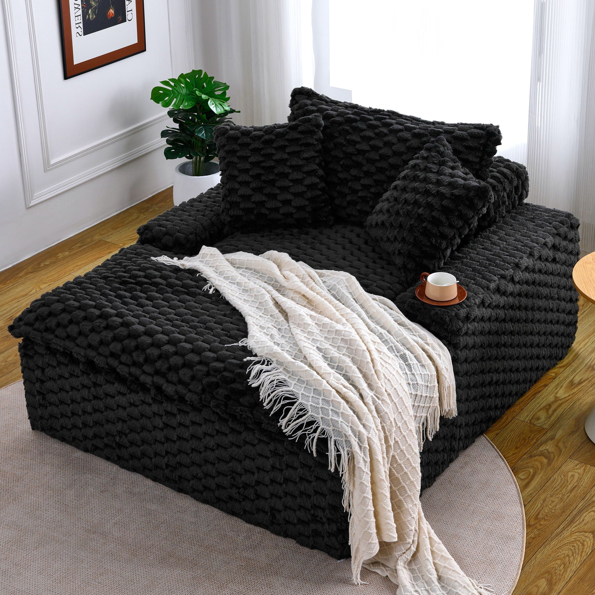 Harbor - Luxury Sofa Turtle Fleece Fabric