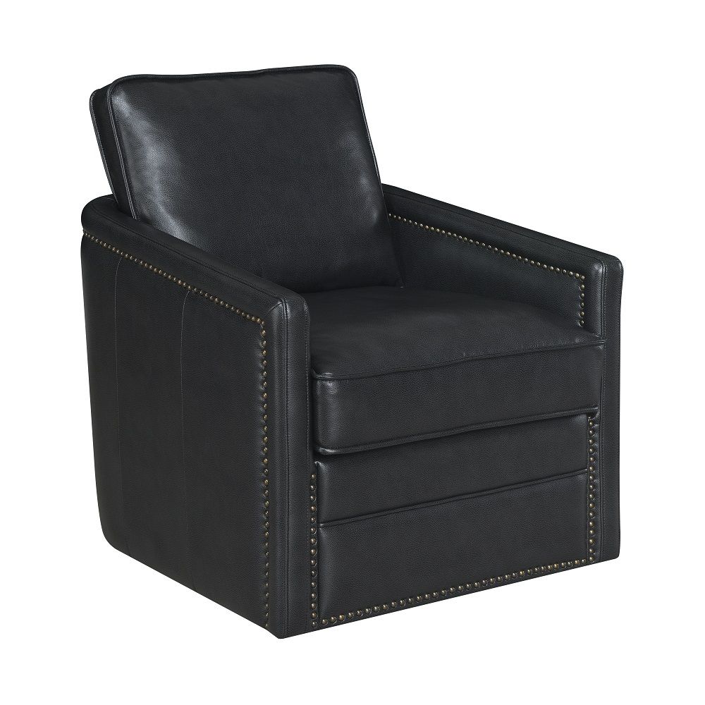 ACME Seat Construction: Pocket Coil Loose Seat & Back Cushion Swivel Seat Removable Cushion & Back Cover KD Cack Foam Density: D28 | Meri Furniture