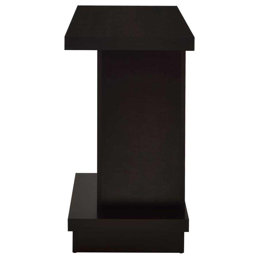 Coaster Fine Furniture Reston - Engineered Wood Pedestal Console Table - Cappuccino | Meri Furniture