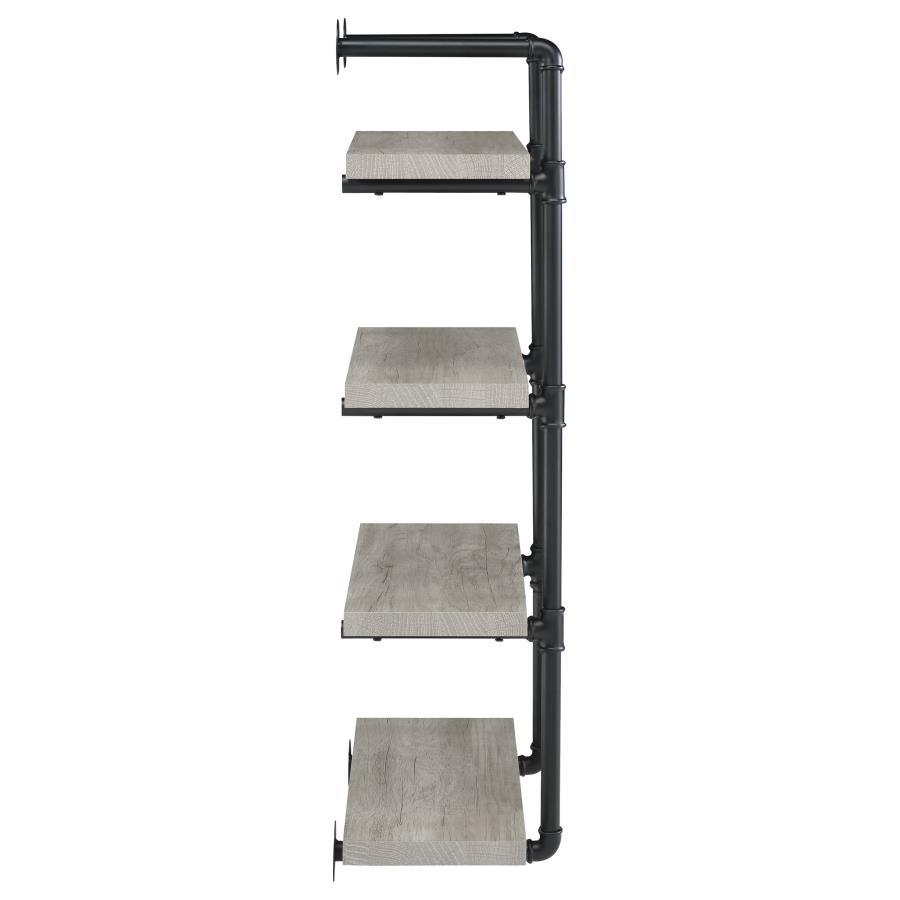 Elmcrest - 4-Shelf Wall Bookshelf
