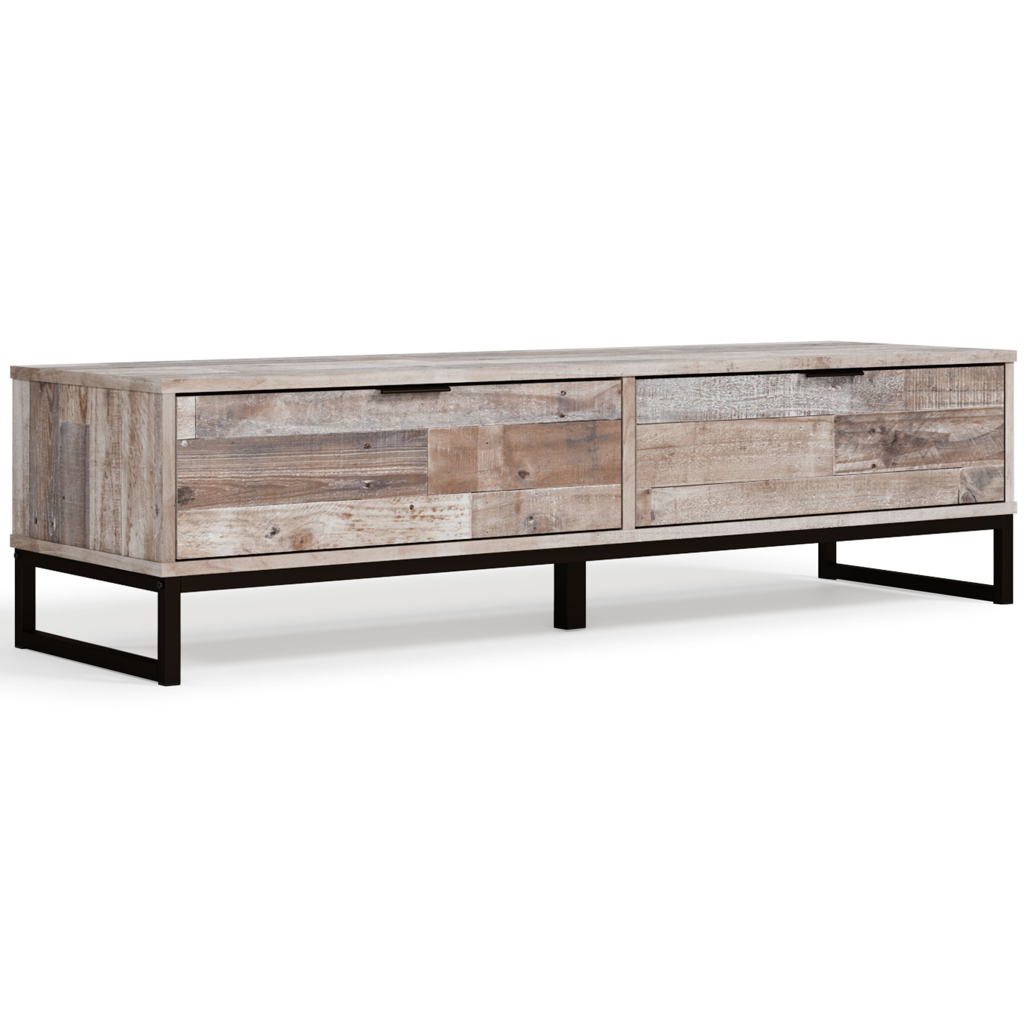Ashley Furniture Neilsville - Whitewash - Storage Bench | Meri Furniture